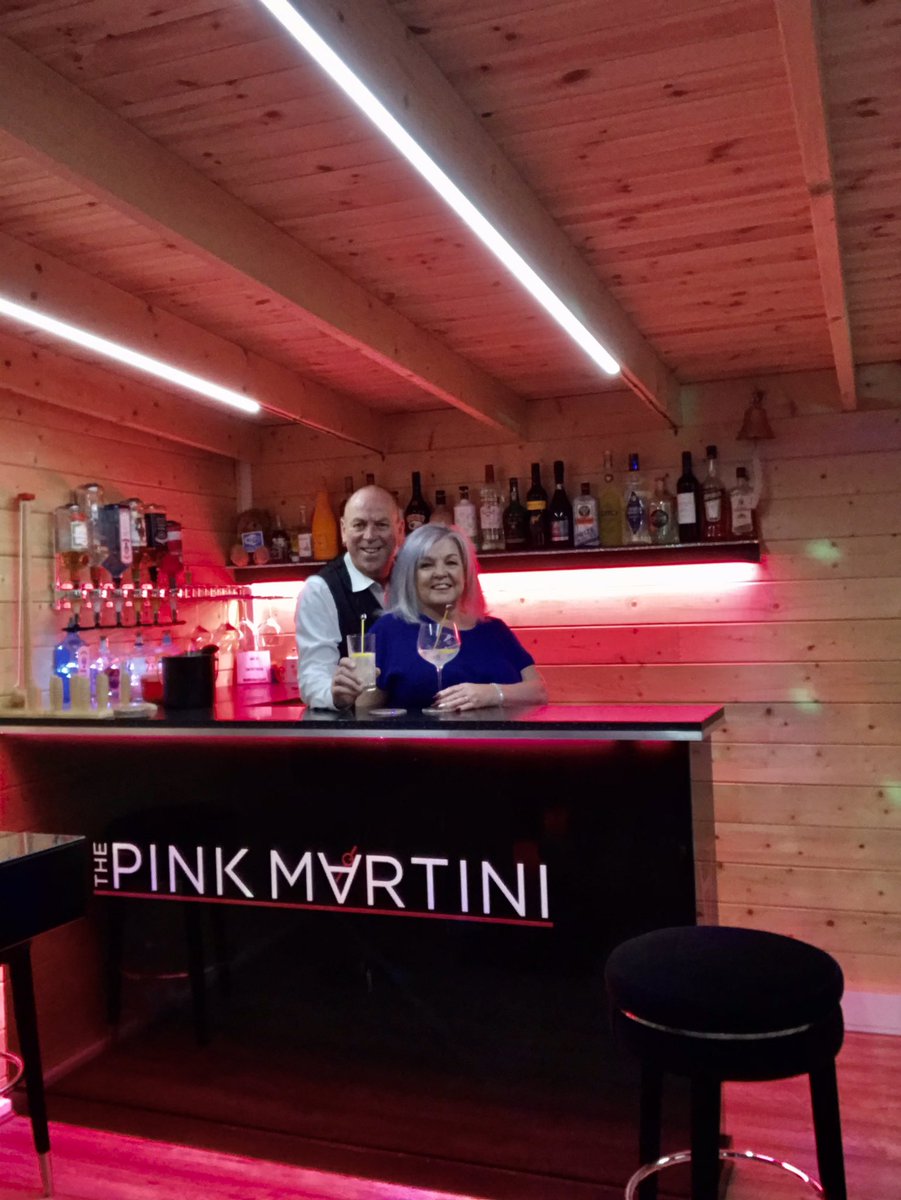 SimonHadley5's tweet image. @PinkMartiniBand  ready to see in 2021 at home in our summerhouse bar named after our favourite band. Hoping to be in Edinburgh in May to see you live again