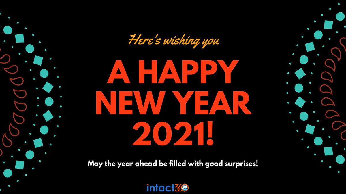 intact360's tweet photo. May the coming year bring success in everything you attempt. Let's end this year #2020 on a positive note and with a smile and Welcome #newyear #2021
#happynewyear #happyholidays #newyear2021 #welcome2021 #intact360 #fasteners https://t.co/1DQExSUsmB