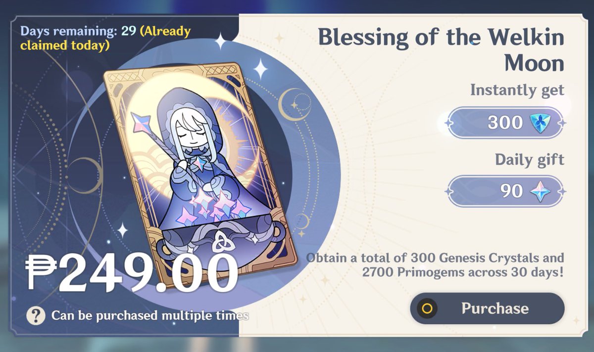 hanahakiaus's tweet photo. happy 2021 everybody ! since it's the new year, i'll gift 1 person a welkin (or crystals) ^__^

like/rt this tweet to join! no need to follow but i'd love to make more genshin moots~

open internationally, must have gcash or bdo (if in ph) or paypal~

ends on jan2, good luck! ^^ https://t.co/UtQuy56Pg4