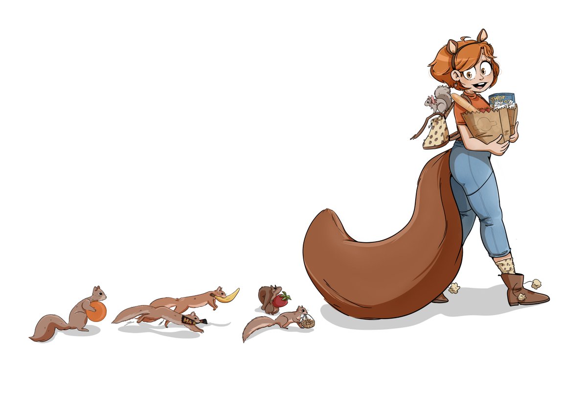 I can't wait to draw even more Squirrel Girl in the new year! 
