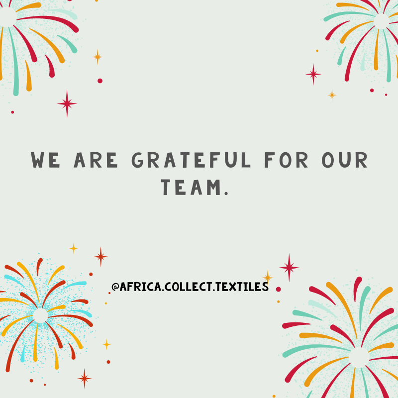 AfricaCollect's tweet photo. To our Dream Team,
Thank you for pulling us through such a challenging year. You guys are the best. Congratulations for all the hard work and positive thinking... https://t.co/J34wOOYmpB
#stichtingdoen #rvo #sbir #doenfoundation #sustainablefashion #partnership #nairobi #kenya https://t.co/D2OFBzIgN7