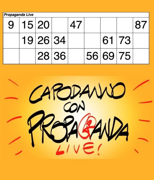 RossiMoniq's tweet photo. Tutto pronto per l'imperdibile #propagandalive #propagandatombola https://t.co/MvWL8hk1jX