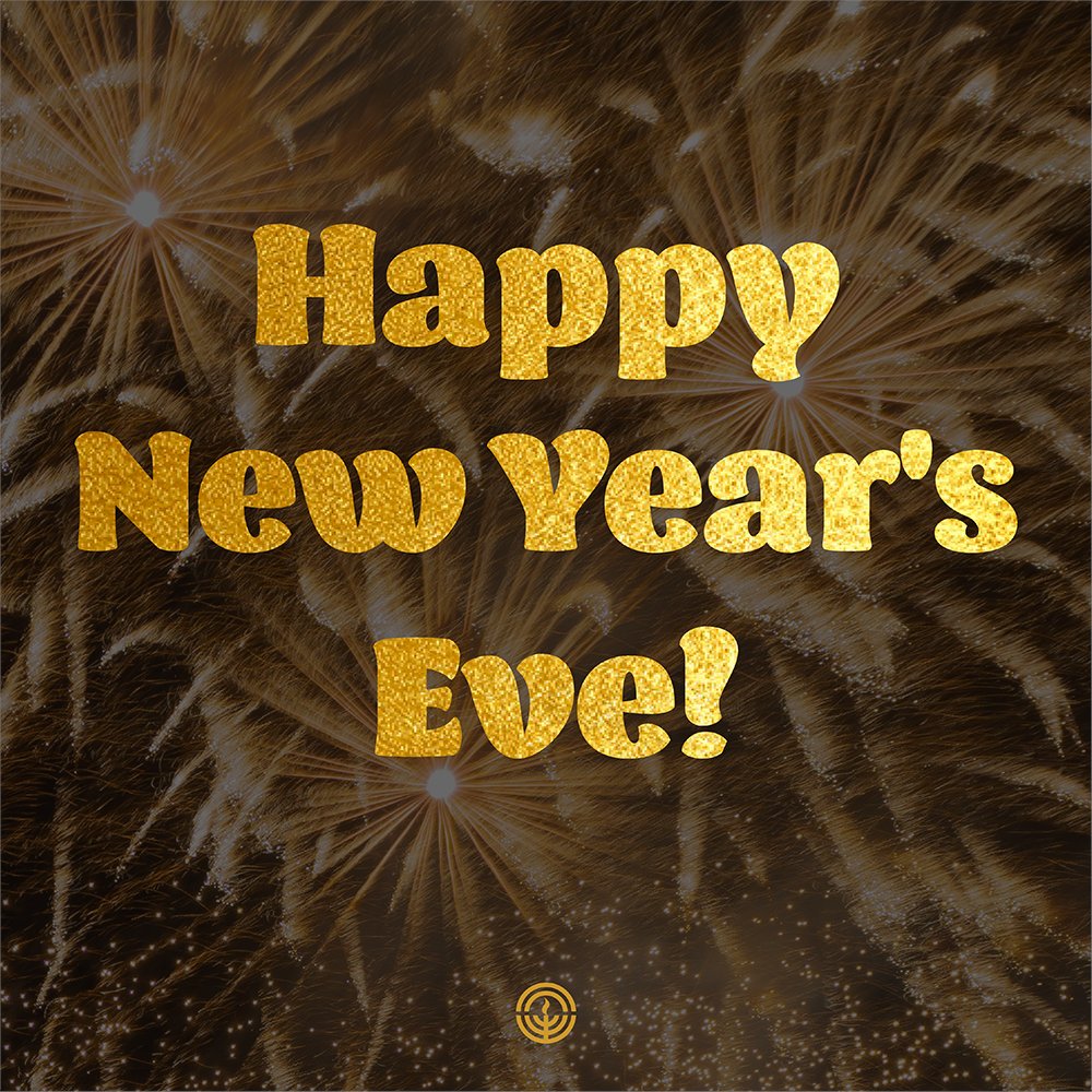 However you plan to celebrate tonight — wishing you and yours a safe, healthy and happy New Year's Eve!