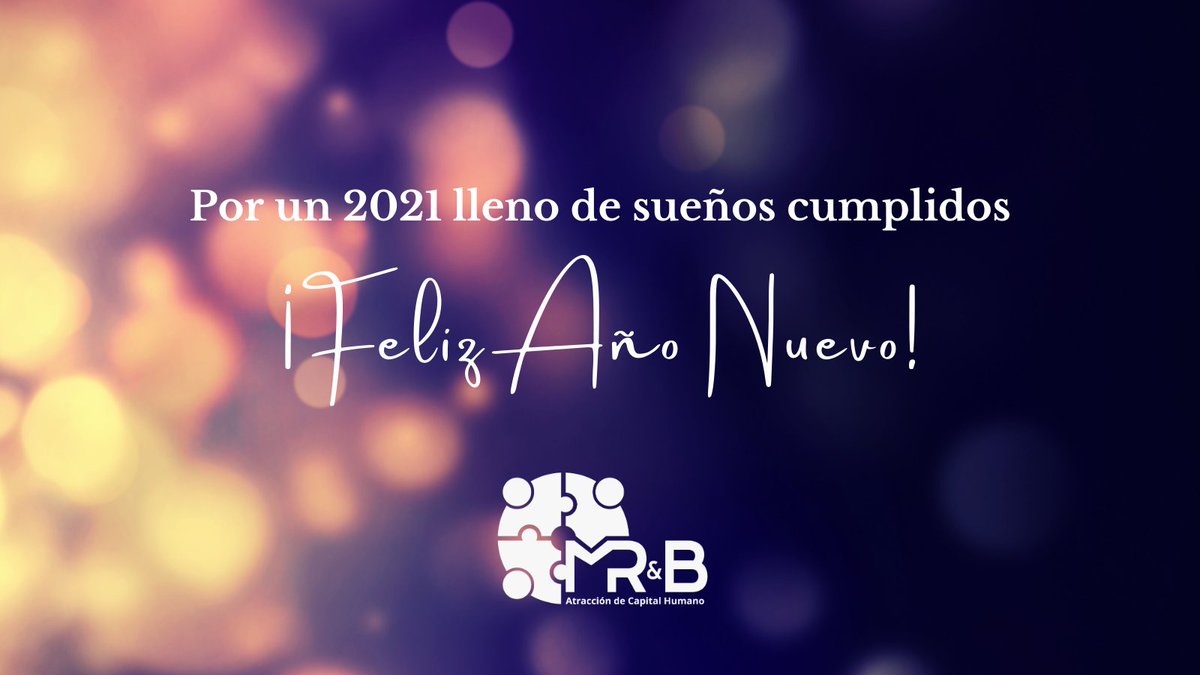 MRBAtraccion's tweet photo. El 2020 fue un año lleno de desafíos y retos, un año que nos mostró el camino que debemos seguir para lograr todos nuestros sueños... ESE CAMINO COMIENZA AHORA!!!!

#vacantes #empleo #MRB #reclutamientoyseleccion #reclutamiento #capitalhumano #atracción #talento #interviewjob https://t.co/b0C4whIgi6
