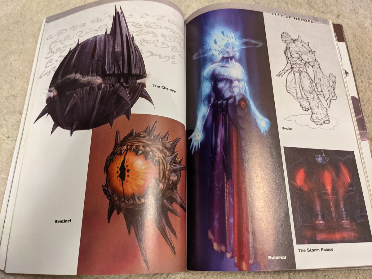 Iodinosaur's tweet photo. Every time I find this book, I always have to have a little look through. #cityofheroes https://t.co/KoMEeoVzEY