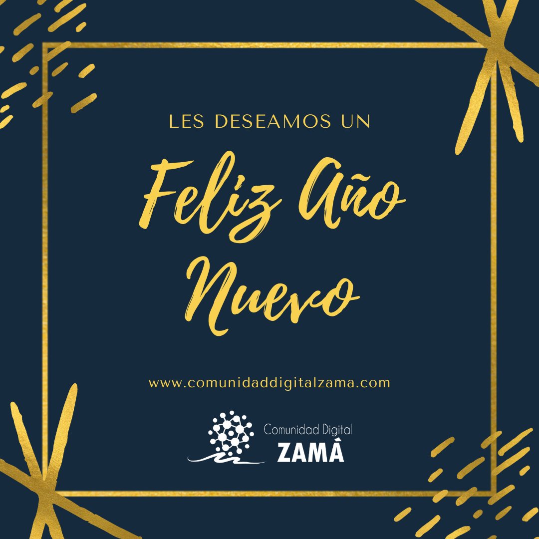 cd_zama's tweet photo. ¡Feliz Año Nuevo! 2️⃣0️⃣2️⃣1️⃣ 🎉
#ComunidadDigitalZama #Zama #QuintanaRoo #Mexico https://t.co/jZxTjdcBDV