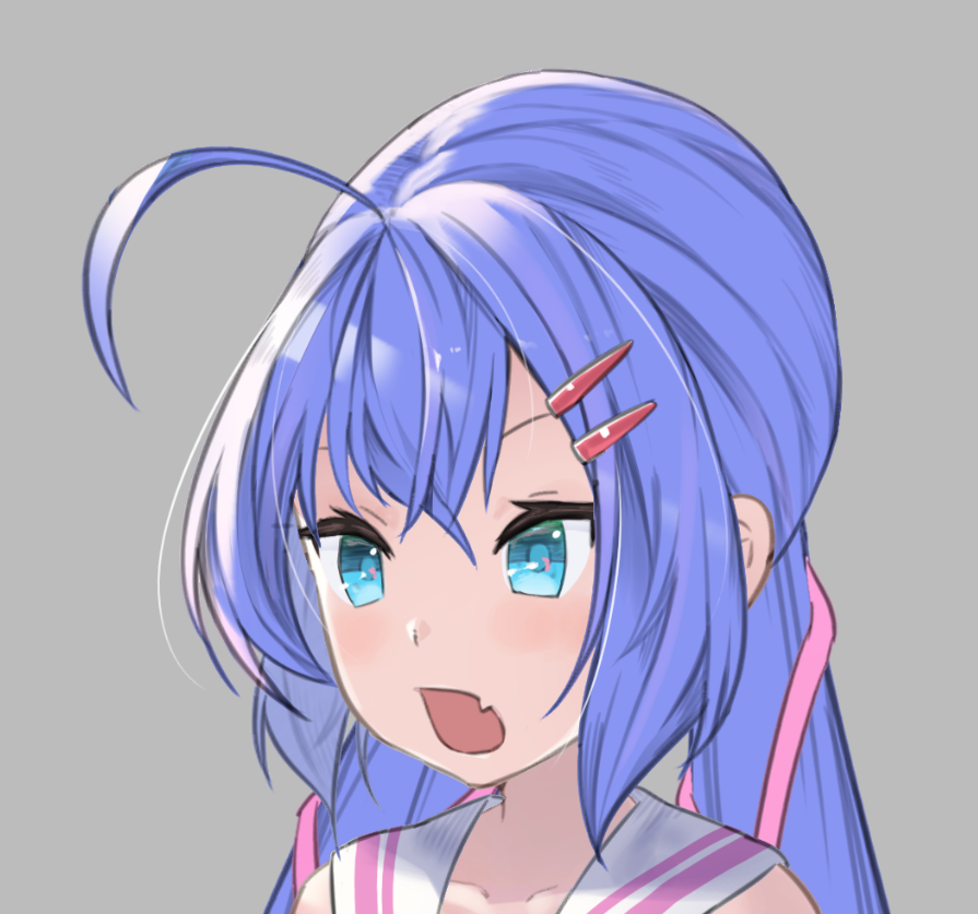 音街ウナ 「可愛いかもしれない 」|クララ玉緑茶のイラスト