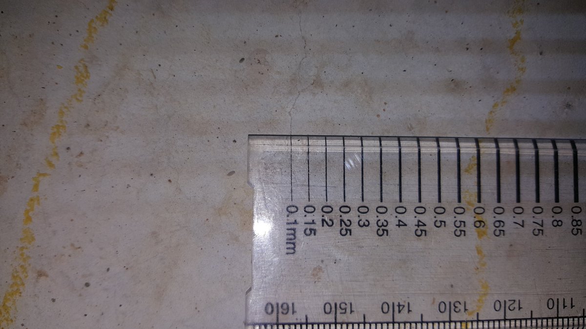 This difference in curing rates and tiny air bubbles lead to microscopic cracks forming, too small for the eye to see. These cracks allow the concrete to flex. Normally this would be bad, but the rebar holds all the concrete together despite the cracks.