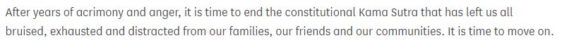 This round-up must be concluded by correcting Con Tom Tugendhat  @TomTugendhat, who argued that approval of the implementation bill would end "constitutional Kama Sutra." Rather, the effing of constitutional checks and balances will continue, but outside HoC, & less pleasurably./8