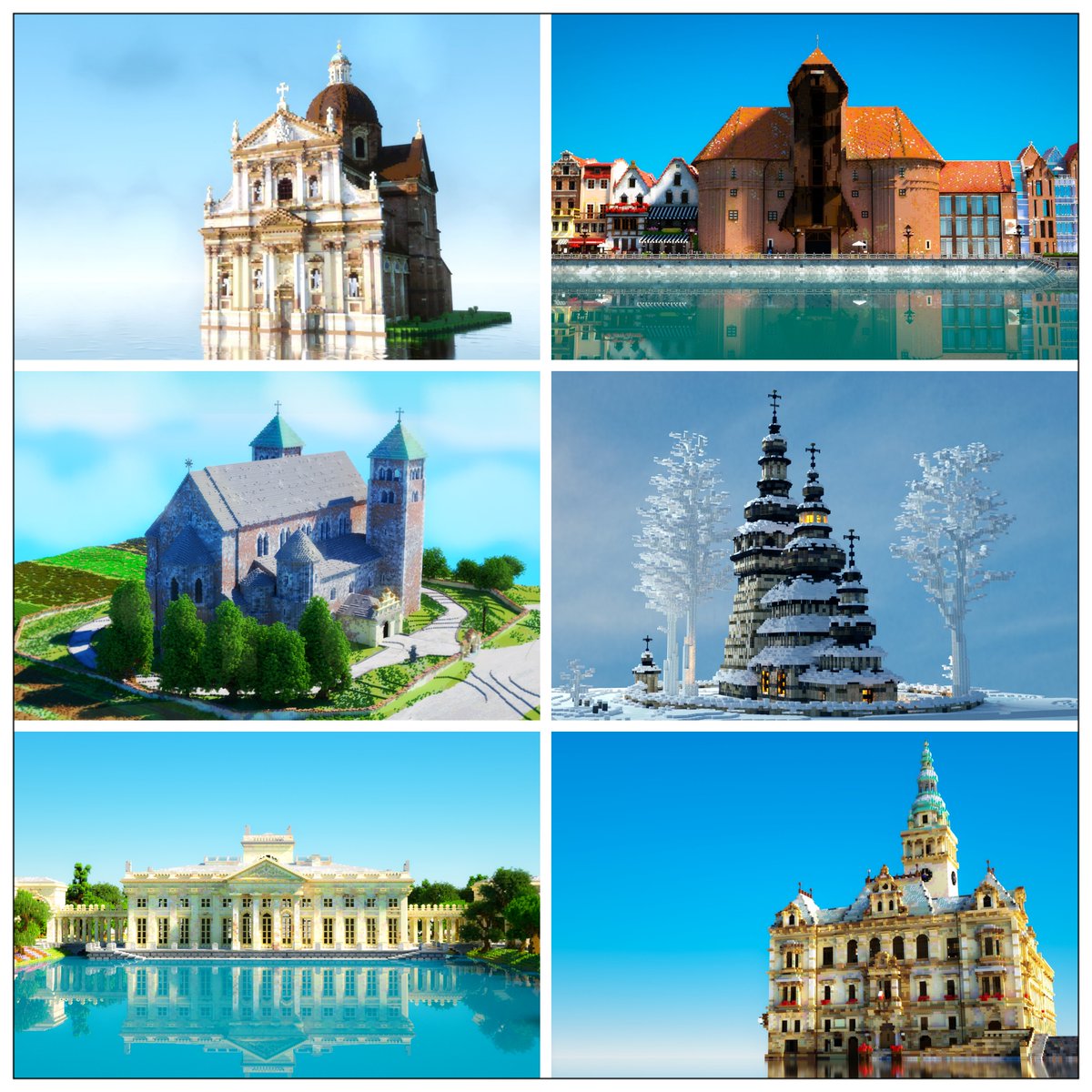 AliquamStudios's tweet image. The collection of our favourite creations from 2020. Let's hope that 2021 will bring more awesome challenges!

#Art #PolishHeritageMinecraft #Minecraft #Poland #AliquamCreative #minecraft建築コミュ #GoodBye2020
