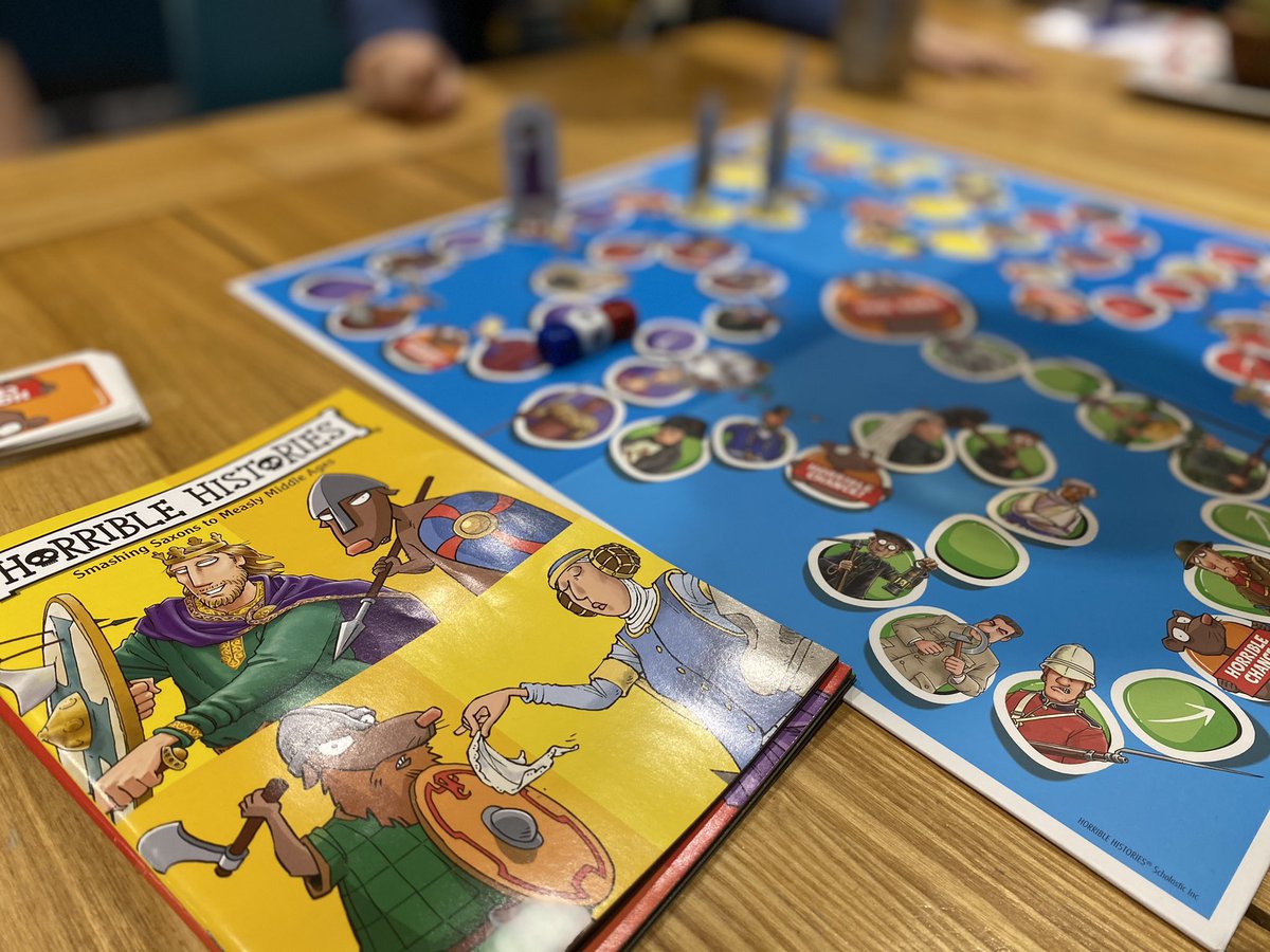 AndrewBParson's tweet photo. Horrible Histories game to end a horrible year! But we’re still happy ❤️ Happy New Year from the Parson’s

New Year Tip: Question 243 may help some of you tonight (in the pics) 🥂

#HappyNewYear #HorribleHistories  #HangoverTips 👍🏻 https://t.co/SmUURvvG2P