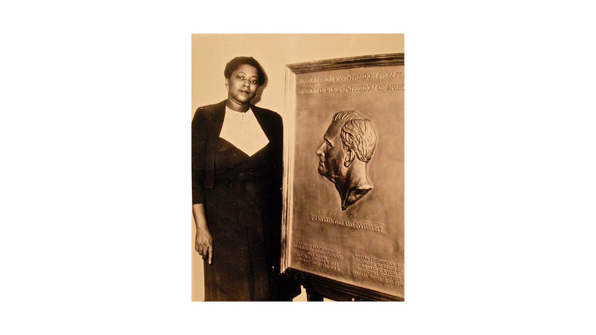 ForEverythingNC's tweet photo. Have a dime in your pocket? Check out the likeness of FDR! Born #otd in 1900 in Mooresville, NC, artist and sculptor Selma Hortense Burke is known for sculpting a relief of FDR that eventually became the basis for that likeness. https://t.co/Brb9OTqKBY #SheChangedTheWorld https://t.co/NL8XKjyS7O