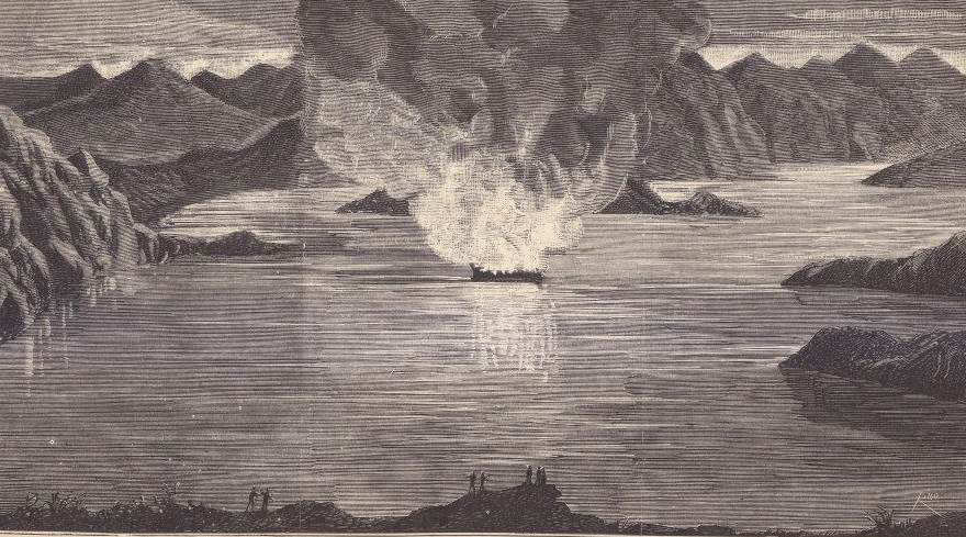 EfemeridesSV's tweet photo. 31.dic.1879 Como parte del proceso eruptivo del lago de Ilopango, un terremoto destruye a la cercana población de Analco y causa daños en otras localidades hasta Cojutepeque. #EfeméridesSV https://t.co/zFOLOdiBTf