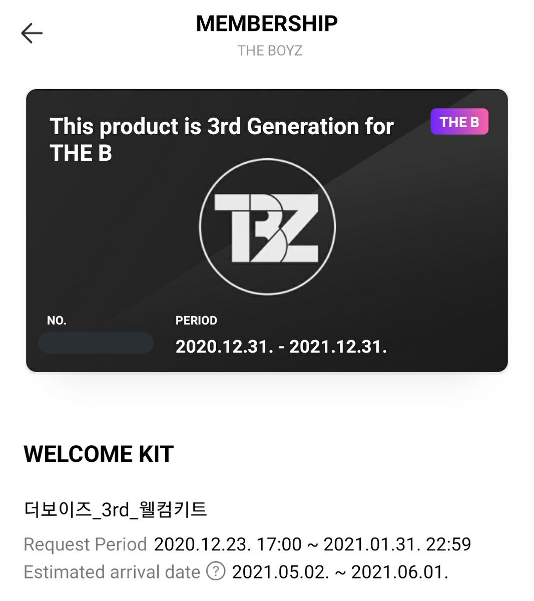 bichijae's tweet photo. and yes 2021 welcomed me with 3rd gen deobi membership https://t.co/lBkQy6VCPB