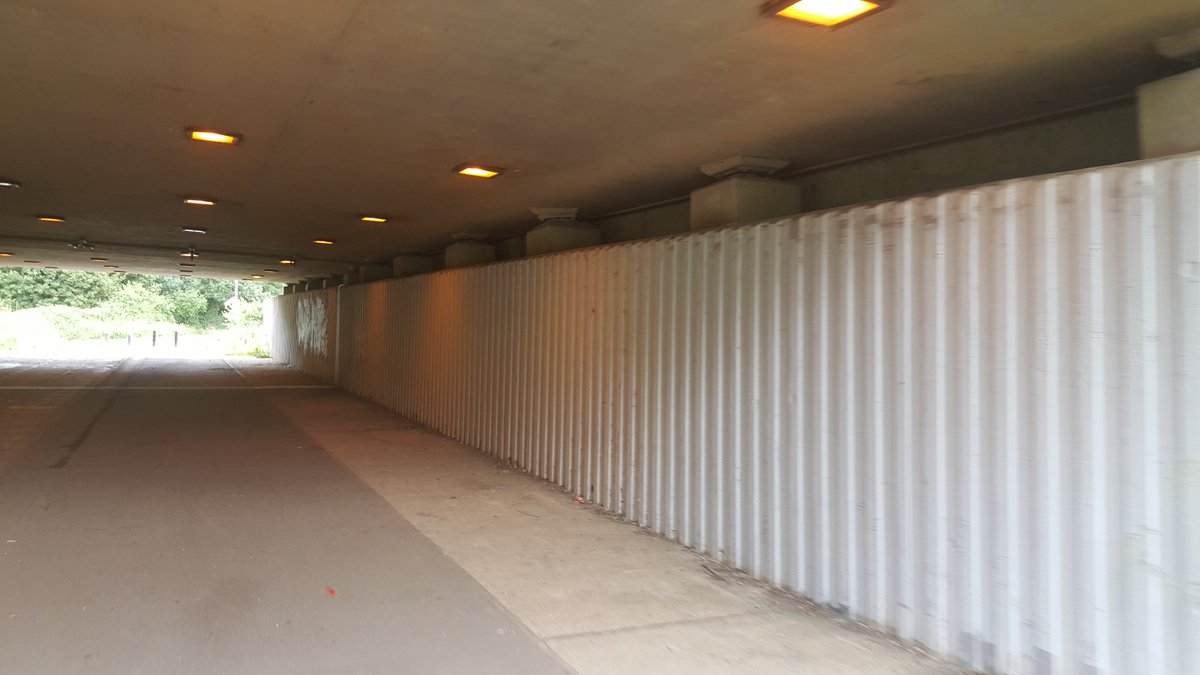 How do we separate the deck and abutments? They become physically separate concrete sections; and the deck sits on the abutments using bearings. Bearings connect the deck to abutments, transfer the loads, and allow movement. Photo 2 shows gap between deck & abutment from below
