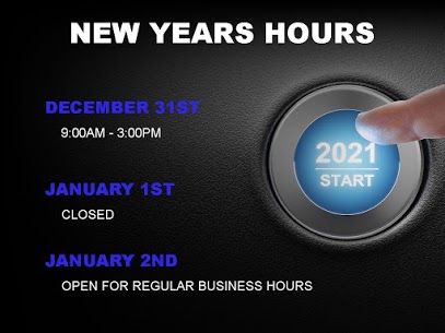 PickeringHonda's tweet photo. We're ready to start 2021, so everyone is leaving the shop a little early today!
-
We'll be back to help you on Saturday from 9:00 to 6:00 (BY APPOINTMENT ONLY)
-
Have a Happy New Year and be safe 🎊
-
#Pickering #Honda https://t.co/RE4pYo3EtC