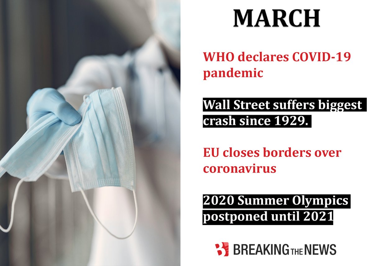 bahabreaking's tweet photo. #2020Events
If you didn’t know about #Covid_19 yet, you probably learned about it in March. 🧼 🦠 https://t.co/fHqZjcY4Tr