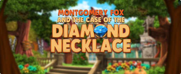 GameHousePlay's tweet photo. Montgomery Fox and the Case of the Diamond Necklace sets the stage for a gripping Hidden Object mystery. When crime strikes the countryside, only a famous city detective can solve the case! Unravel the exciting #mystery today at #GameHouse.🦊 Play Now! https://t.co/6eDZdg1WKR https://t.co/6IYO62r6pp