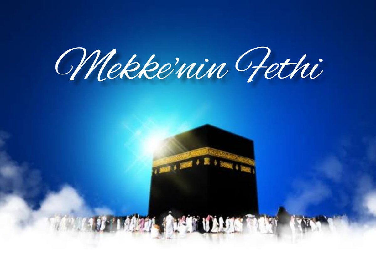 “Çevrelerinde insanlar kapılıp götürülürken, bizim (Mekke'yi) güven içinde kudsî bir yer yaptığımızı görmediler mi? Hâlâ batıla inanıp Allah'ın nimetine nankörlük mü ediyorlar?”
{Ankebût Sûresi 67}
Mekke’nin Fethi Mübarek Olsun..
#MekkeninFethi