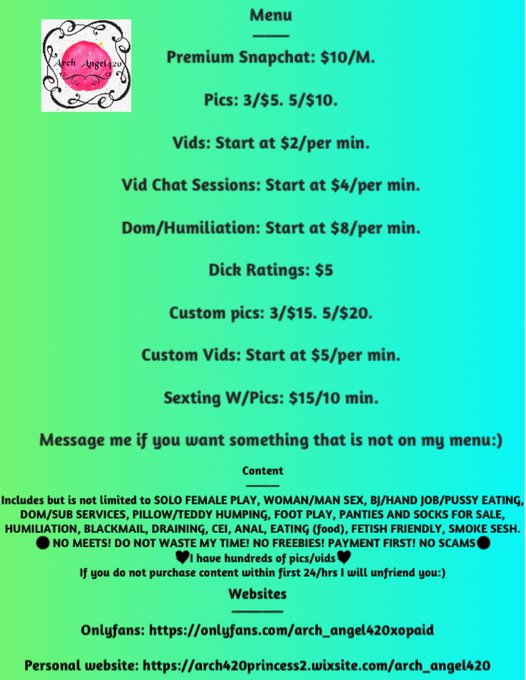 MENU🥳  If you add my Snapchat make sure you read everything 🥰😘 https://t.co/EQL4gtbpBU