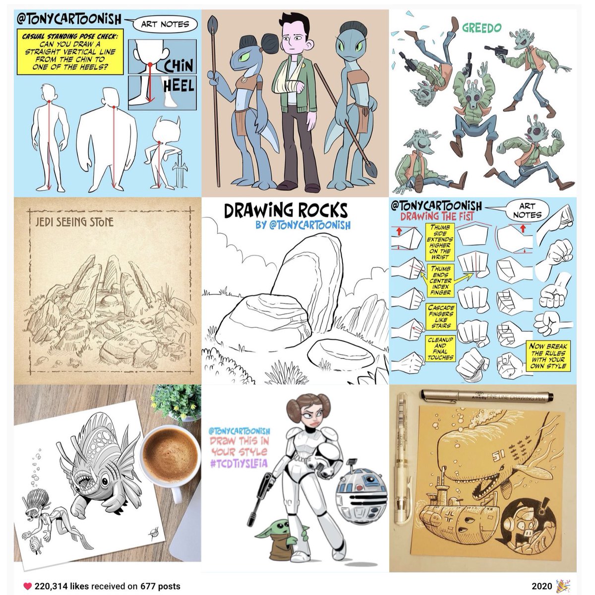 Tonycartoonish's tweet photo. Wow! What a year 2020 was!
Cannot thank everyone enough for all your kind words and amazing friendships! .Happy New Year early everyone!
Here are my #topnine #topnine2020 #top9of2020 #top9 #topnineof2020 #happynewyear #happynewyear2021 #goodbye2020 https://t.co/f92WOrCZw2