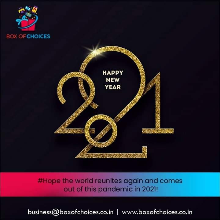 BoxofChoices's tweet photo. Wave goodbye to the old and embrace the new with hope, dreams, and ambition..😇
Wishing you a Happy New Year full of happiness!🎁
.
.
.
.
.
#NewYear #NewYearGoals #Welcome2021 #NewYearGifts #NewYearGiftcards #Happiness
#BoxOfChoices https://t.co/3LiYkMOA3a