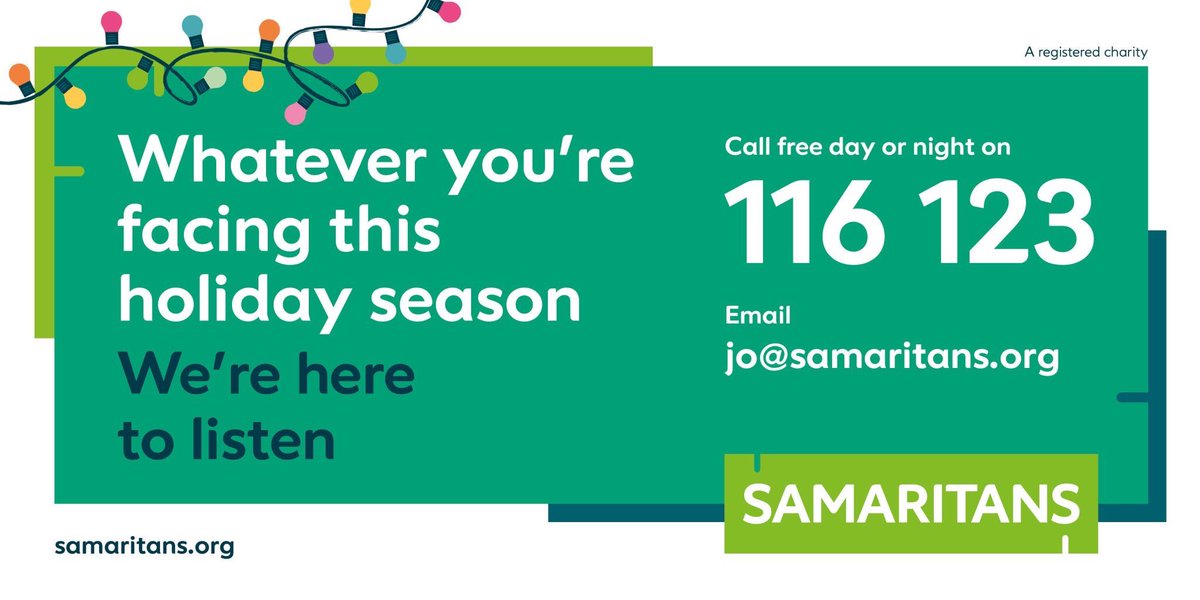 SheffieldSams's tweet photo. We’d like to send our very best wishes to everyone for the New Year.
But we know that reflecting on the year that’s ending can make this a tough time for some of us.
If you find you’re struggling to cope please remember that we’re here. https://t.co/LGiL1BNnoL