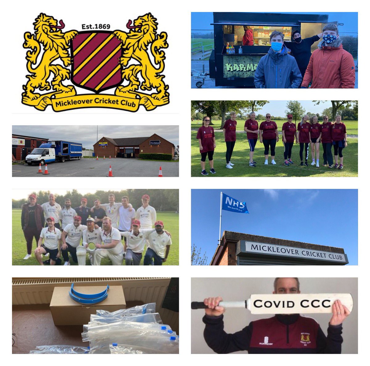 As well as...-Introducing the  Club badge-Daily Quizzes-Thank You  @NHS - for  @NHS-Covid CCC  @YouTube tutorials-  @karmaeats1 -  @AlShepherd123 -st MCC Ladies  fixtureFinally culminating in a fantastic Club day.s winning the Div s plate 