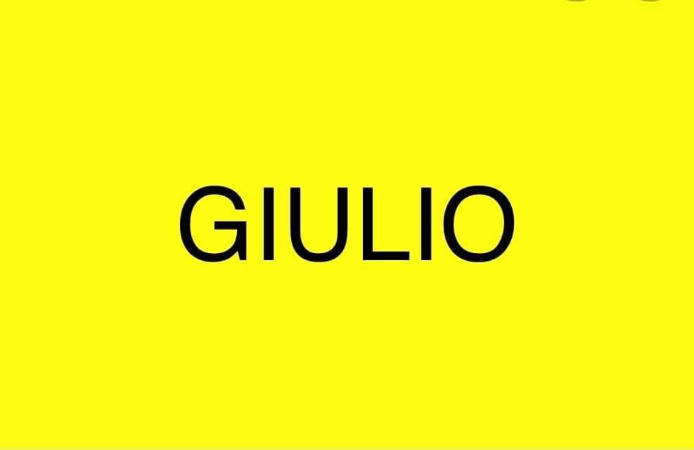 Presente:
#GialloGiulio
#Giulio
#GiulioRegeni
#veritapergiulioregeni
@GiulioSiamoNoi