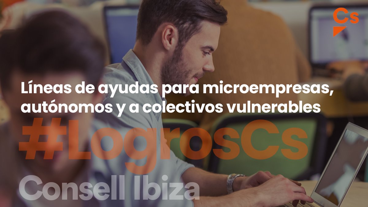 CiudadanosIbiza's tweet photo. 🤗 Ampliamos las líneas de ayudas para microempresas, autonómos y se crean también para colectivos vulnerables.

#LogrosCs https://t.co/5MUfNhY9zZ