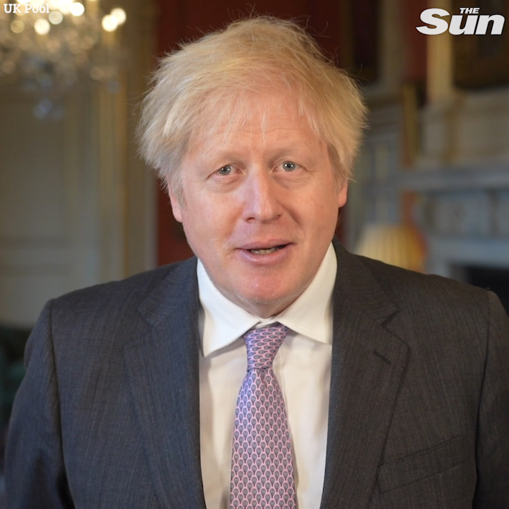 Boris Johnson praises nation's courage in 'grim' 2020 and vows return to normal life in 2021