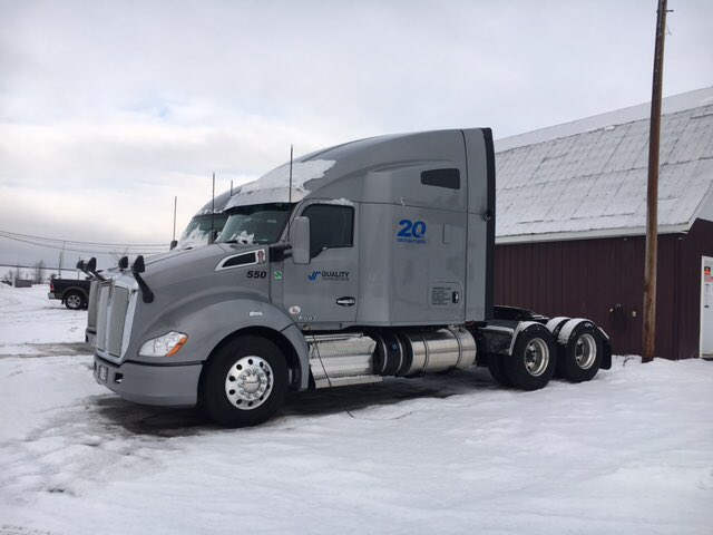 Bayviewtrucks's tweet photo. Congratulations to Quality Transportation, Jacksonville, N.B. on the purchase of 5 new T680’s. 
Thank you from Jamie Smith and Bayview Woodstock for your continued support of our Kenworth product !!! https://t.co/eUBmoq2vcu