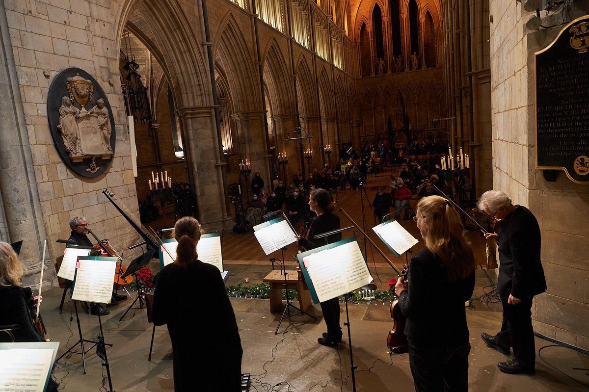 CityLdnSinfonia's tweet image. If you’re yet to watch #RestoreandRevive at Christmas, filmed @Southwarkcathed with a socially distanced audience earlier this month, you can still do so until 15 Jan. Enjoy our joyous musical hour!

🎥👉 youtu.be/rlz8WRX2kqI
