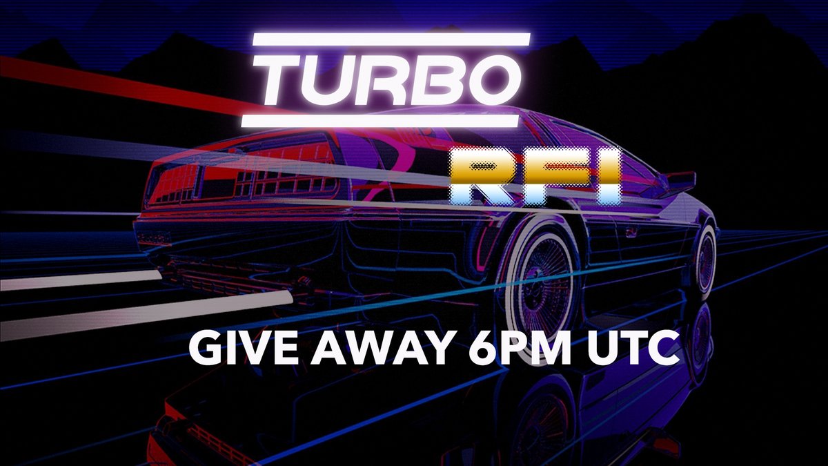 TurboRfi's tweet photo. FREE 10,000 $Turbo give away

JOIN NOW https://t.co/xR1NsbCNzP

Winner announced today 6pm UTC

#CryptoGiveaway $Duck $UNIF $Vana https://t.co/3HvPPkK1p4