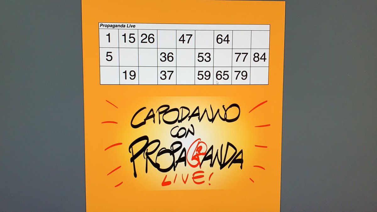 FlavioPreite's tweet photo. Ma il 53 è uscito?? 😅#propagandalive #propagandalivetombola @makkox https://t.co/0HoSpO1VNG