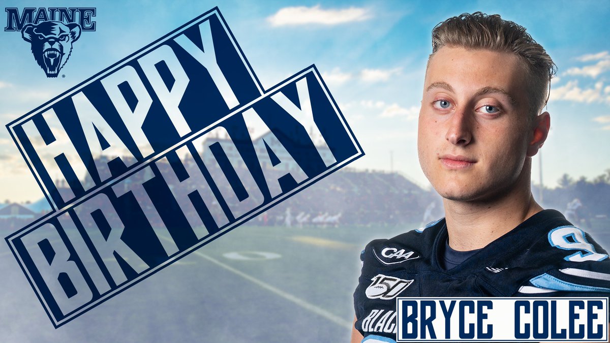 Happy Birthday, Bryce Colee! 🎉

#BlackBearNation | #ChampionshipMentality | #CAAFB