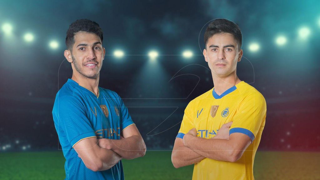 AjelNFC's tweet photo. -— بمُناسبة الفوز 🤩!
• نُقدم لكم تيشيرتين للعالمي .💙💛
.

⛔— الشروط :
1⃣- رتويت لهذه التغريدة .. 
2⃣- متابعة حسابنا ( @AjelNFC ) ..
.
🚨— السحب باذن الله غداً الجمعة .
#النصر_Iلفيصلي https://t.co/AergpHmGgS