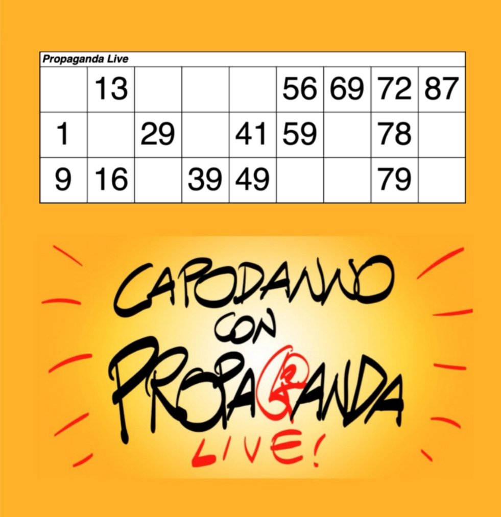 disibio's tweet photo. Pronto! #propagandalive  #propagandatombola https://t.co/RjWTmh7LZH