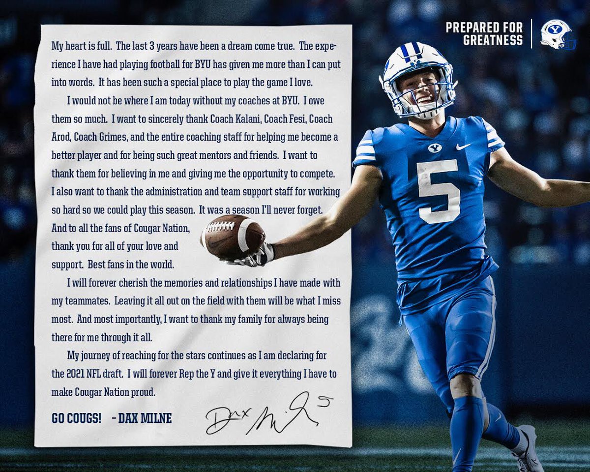 Dax Milne Much Love Byu Dax Milne Much Love Byu