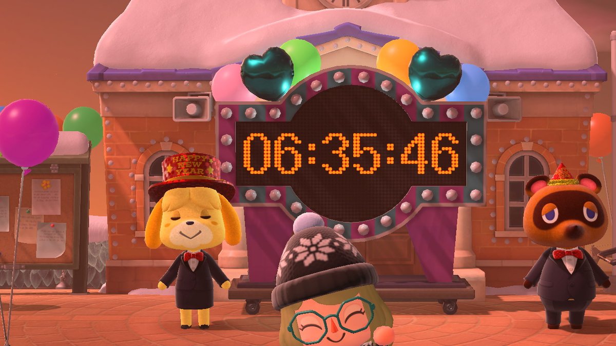 AC_wildegg's tweet photo. over 6 hours to go and girls already had one too many #AnimalCrossing #ACNH #NintendoSwitch https://t.co/HVBZGOkZNn