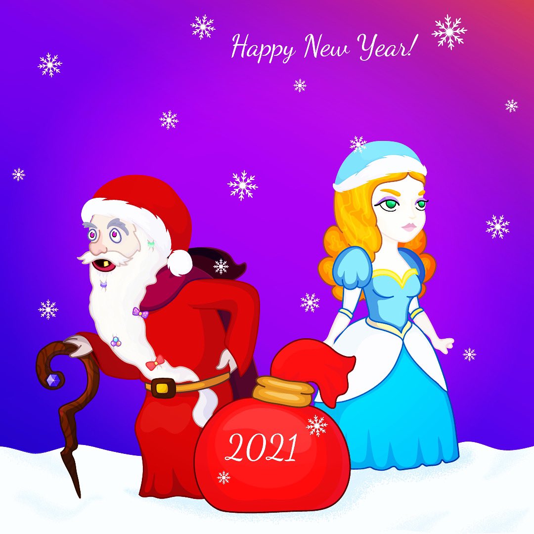 a42games's tweet photo. In the upcoming 2021 let some good magic guides and protects you as our Wunderlootz🎅🏻 takes care of Lootien👸. Let no country turns into Lootania and no #redcap prowls the streets 👺
.
#IndieGameDev #2021NYEL #GoodBye2020 #NYEL2021 #indiedev #PixelatedThursday #2021makeawish https://t.co/hVUjD736KP