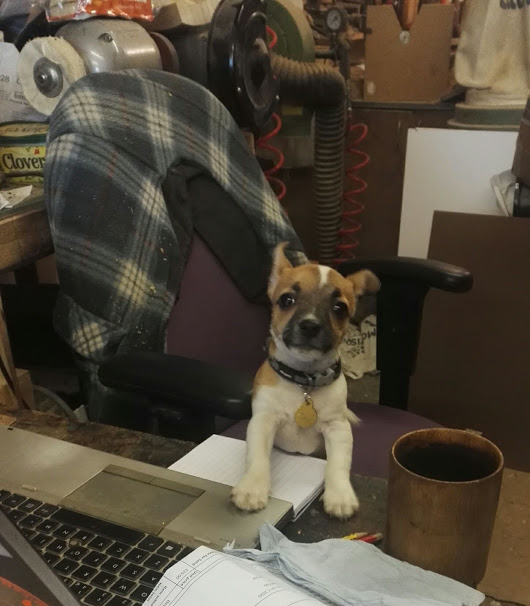 Quickly stealing the role as workshop manager...