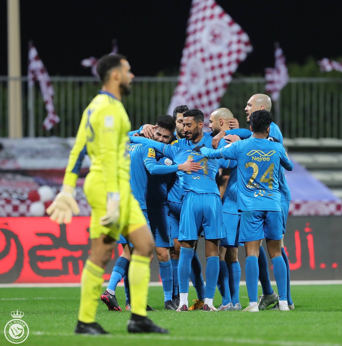 Khaled11Ghannam's tweet photo. الف مبروك يا عالميين والقادم افضل💙 https://t.co/EPqRdIw9v7