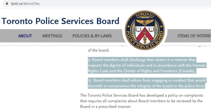 canmericanized's tweet photo. @JohnTory Remain we why this guy is on the Police Services Board when he broke the law by “organizing” a parade - a week after advocating $5k fines. Clown show. 🤡 🤡
#RebelJohnTory #JohnToryFail https://t.co/J5V40hMTKT