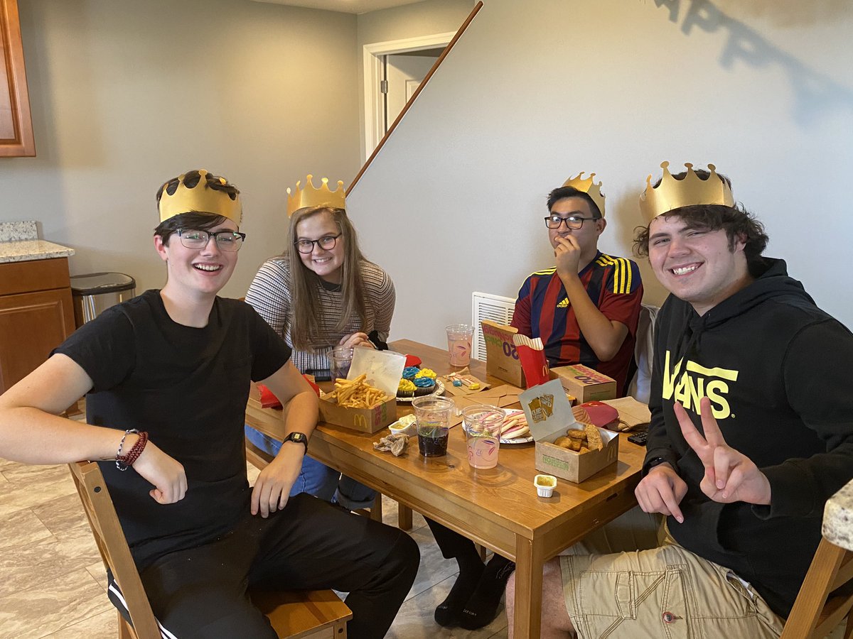 In September, to celebrate Ashley's birthday, the guys helped me throw her a little surprise party! It wasn't much but I was very happy to do it for her! And she seemed to quite enjoy it :)