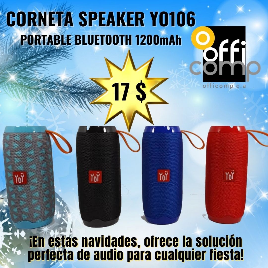 officompca's tweet photo. Corneta Pórtatil YO106 Inalámbrica Speaker.
* Son Perfectas para disfrutar la música.
* Sonido Estéreo de Alta Fidelidad, con gran resonancia.
* Equipada con Amplificador de potencia de alta eficiencia.
* Super bajos.
* Radio FM/AM
* Distancia de Transmision: 8 metros https://t.co/LgKlrQ1hBV
