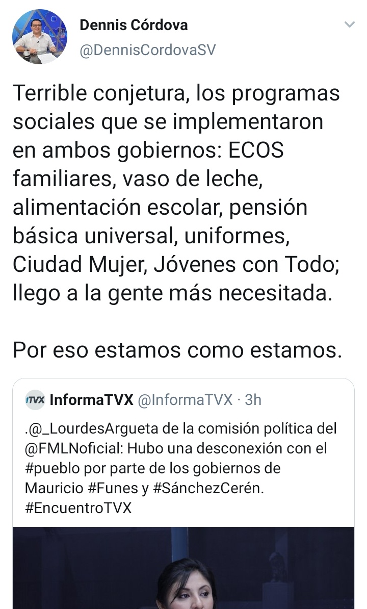 PerezLV1989's tweet photo. Este diputado, ya va para afuera. Y su cargo de asesor también.
Porque en la @AsambleaSV habrá una sacudida.

Los que están acostumbrados a elevados salarios, saldrán y buscarán culpables.

Pero son ellos, ellos los que traicionaron al pueblo.

Es de revolucionarios no estorbar https://t.co/J5DwppavPi