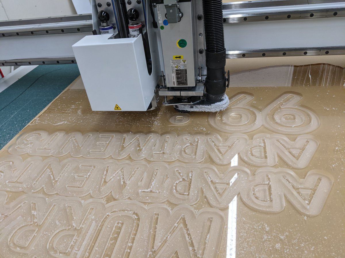 Hawley_Signs's tweet photo. Making some push thru acrylic letters with our Colex Sharpcut #colexsharpcut https://t.co/uPscTcCctK