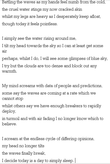 patrickmwlynch's tweet photo. Some days you just need music and time to write to let it all out. Here is the finished result with 'My Mind Screams!'

#writer #writing #emotion #poetry #poem #music #mentalhealth https://t.co/33WYFj3tCZ