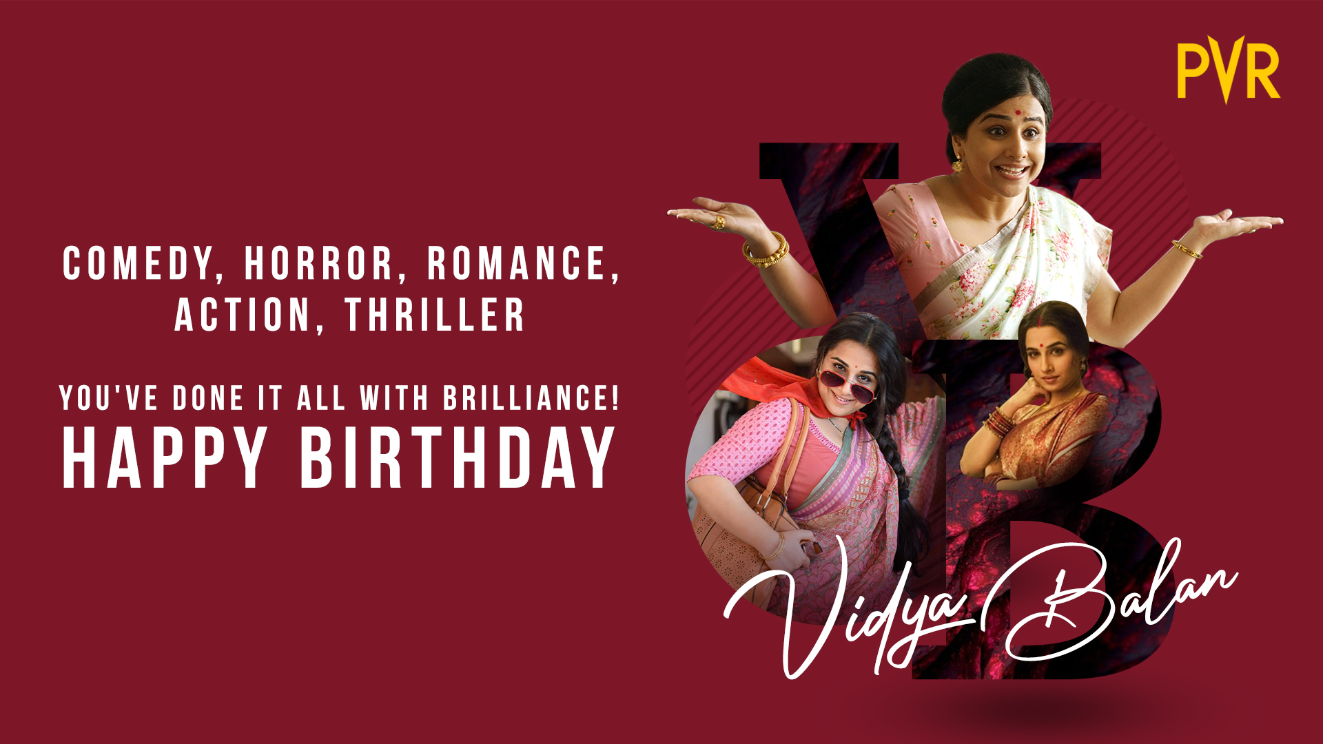 Aami je tumaar, always and forever!  Happy Birthday, Begum Jaan.   